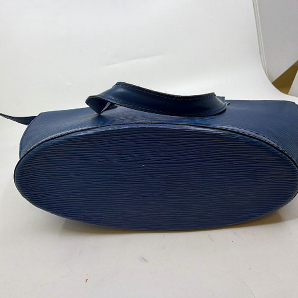 Louis Vuitton Saint Jacques Blue Epi Leather Handbag - Picture 3 of 8